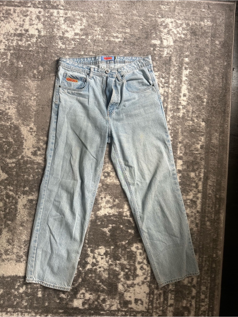 Light Blue Men’s Straight Jeans - Empyre